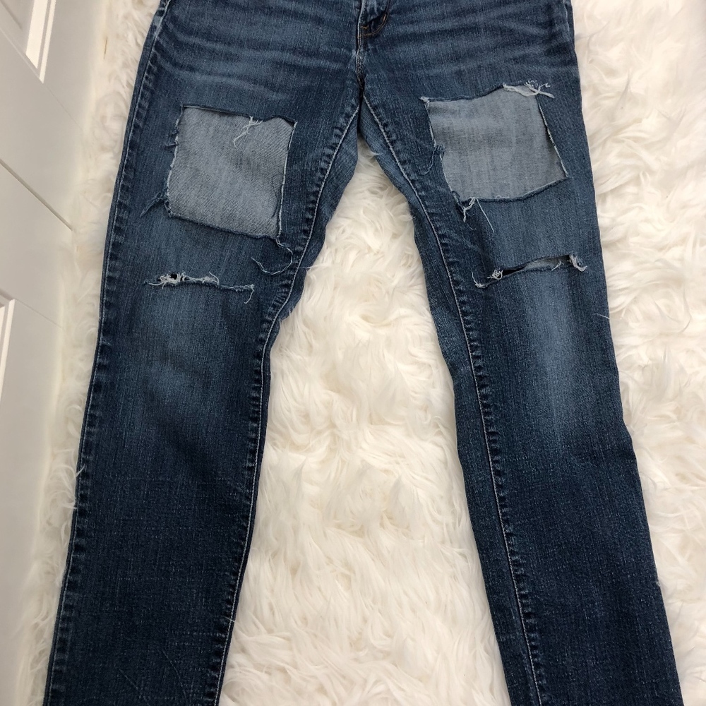 Levi's Bold Curve Skinny Destroyed Jeans Inseam 31 - Picture 4 of 8